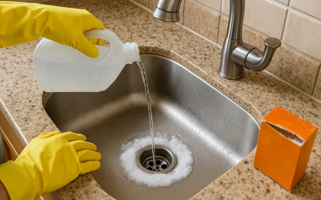 Maintain your kitchen drain